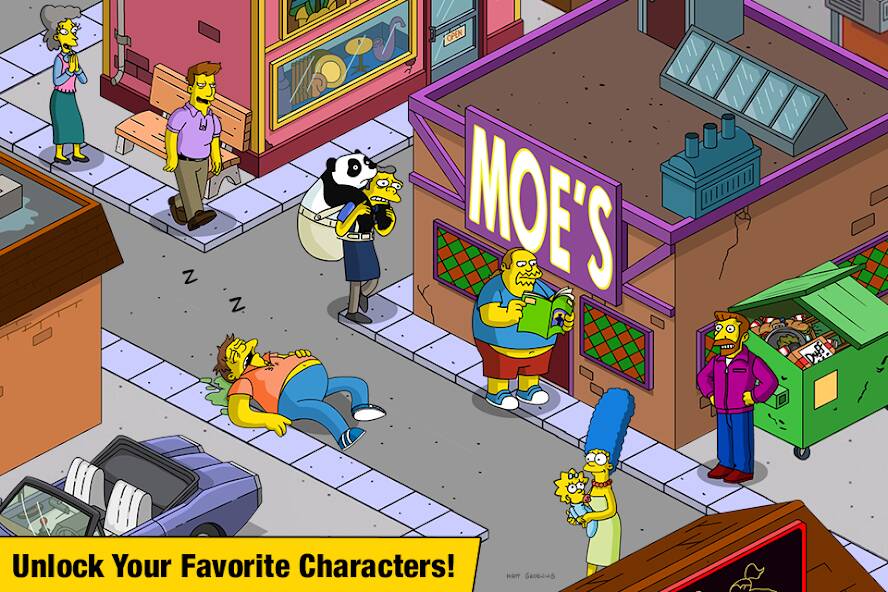 Скачать The Simpsons™: Tapped Out (Много денег) на Андроид Скачать The Simpsons™: Tapped Out (Много денег) на Андроид