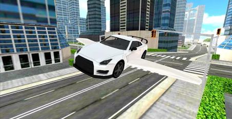 Взломанная игра Flying Car Simulator 3D (Мод все открыто) на Андроид