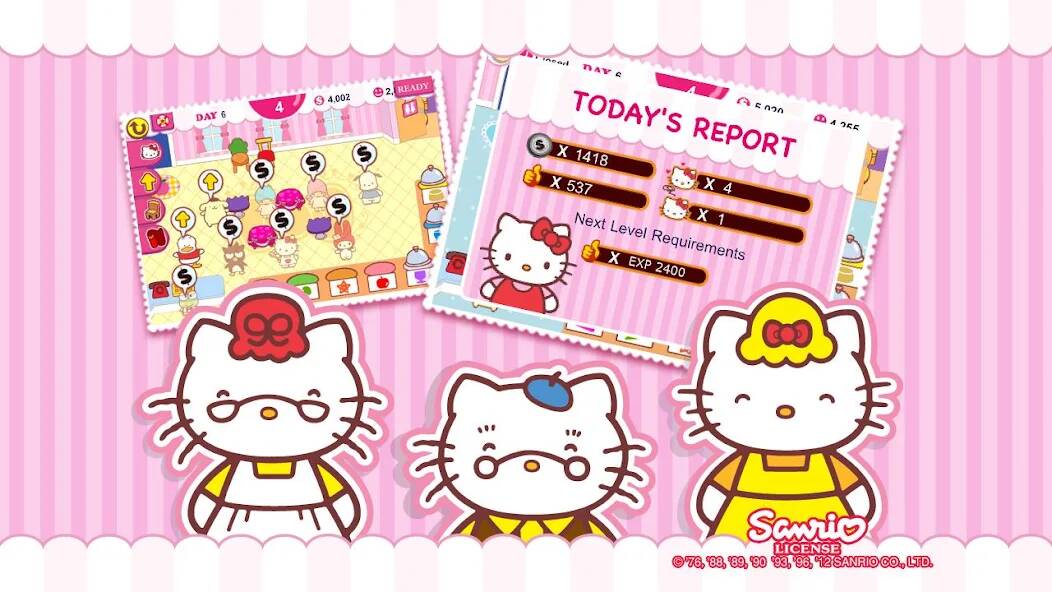 Скачать Hello Kitty Cafe (Разблокировано все) на Андроид Скачать Hello Kitty Cafe (Разблокировано все) на Андроид
