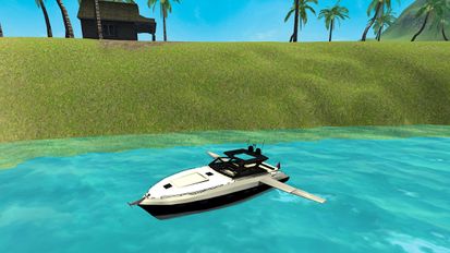 Скачать взломанную Flying Yacht Simulator (Мод все открыто) на Андроид