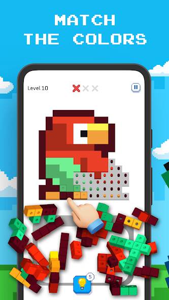 Скачать Blockin' Color - Block Puzzle (Разблокировано все) на Андроид