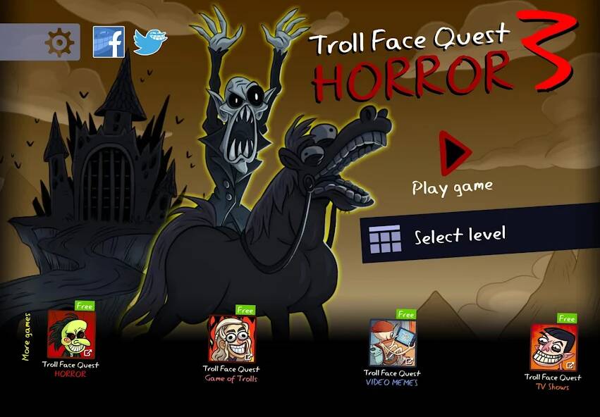  Troll Face Quest: Horror 3 ( )  