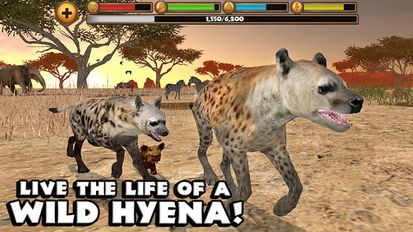 Взломанная Hyena Simulator (Взлом на монеты) на Андроид