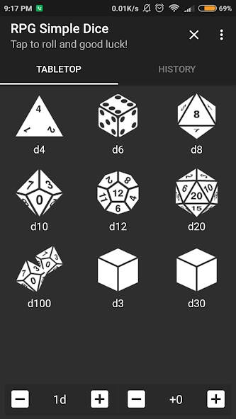  RPG Simple Dice ( )  