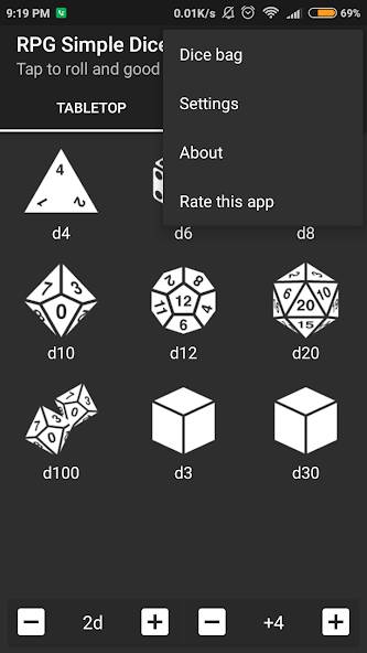  RPG Simple Dice ( )  