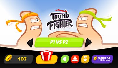 Взломанная Thumb Fighter (Мод все открыто) на Андроид