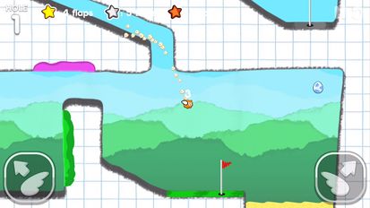 Взломанная игра Flappy Golf 2 (Мод много денег) на Андроид