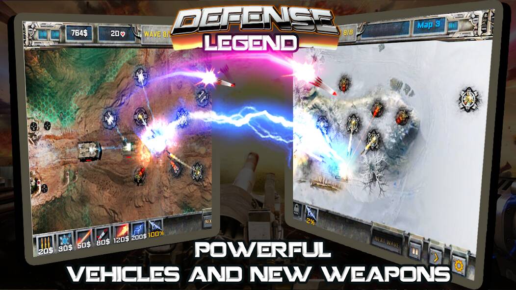  Tower defense- Defense Legend ( )  