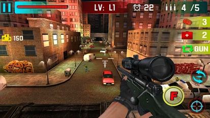 Взломанная игра Снайпер Shoot War 3D (Мод все открыто) на Андроид