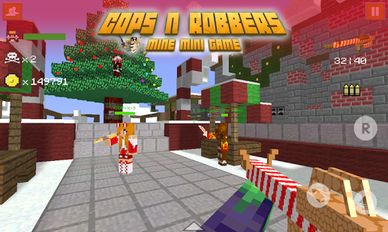 Взломанная игра Cops N Robbers - FPS Mini Game (Взлом на монеты) на Андроид