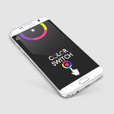 Взломанная игра Color Switch Go (Мод все открыто) на Андроид
