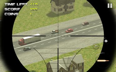 Скачать взломанную Sniper: Traffic Hunter (Мод много денег) на Андроид