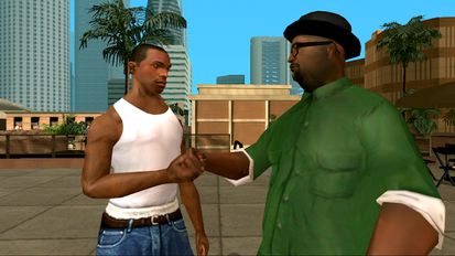 Взломанная игра Grand Theft Auto: San Andreas (Взлом на монеты) на Андроид