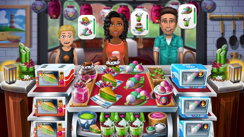 Скачать Виртуальные Семьи: готовить (Разблокировано все) на Андроид