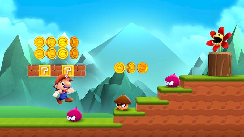 Скачать Super Wonder Go: Maro Bros (Много монет) на Андроид