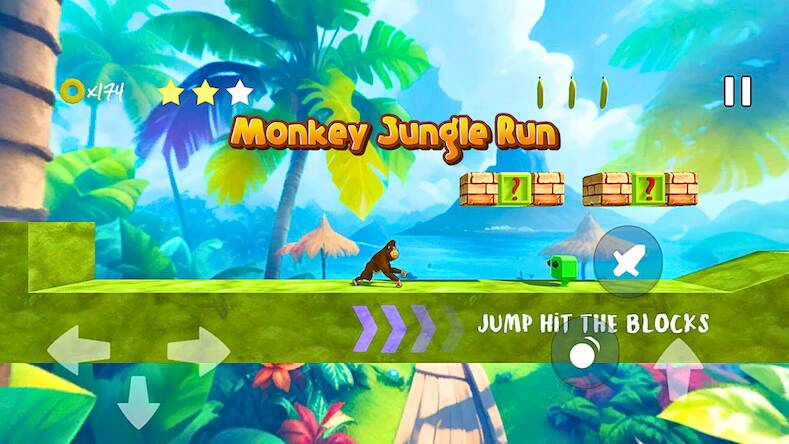  Monkey jungle kong banana game ( )  