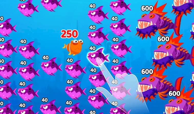 Скачать Fish Town IO: Mini Aquarium (Разблокировано все) на Андроид