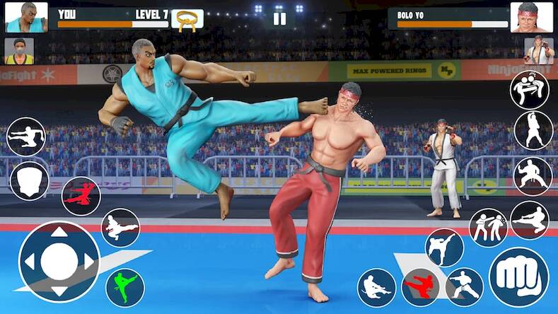 Скачать Karate Fighter: Fighting Games (Много денег) на Андроид