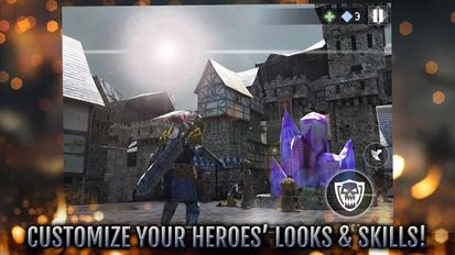 Скачать взломанную Heroes and Castles 2 (Мод много денег) на Андроид