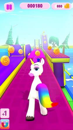 Скачать Unicorn Kingdom: Running Games (Разблокировано все) на Андроид
