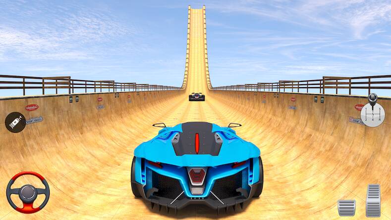  Superhero Car: Mega Ramp Games ( )  