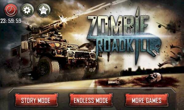 Скачать Убийца зомби - Zombie Road 3D (Много монет) на Андроид