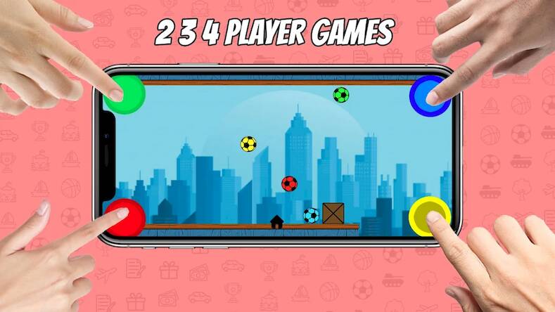Скачать Игры: Игры на 234 игрока (Много денег) на Андроид
