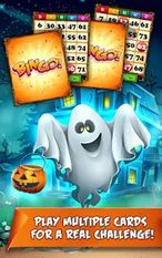 Взломанная игра Bingo Halloween Party Game (Взлом на монеты) на Андроид