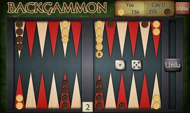 Взломанная игра Backgammon Free (Взлом на монеты) на Андроид