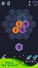 Скачать взломанную Domino Hexagon (Мод все открыто) на Андроид