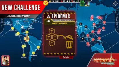 Скачать взломанную Pandemic: The Board Game (Взлом на монеты) на Андроид