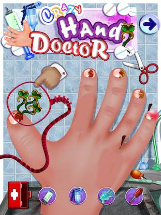  Crazy Hand Nail Doctor Surgery ( )  