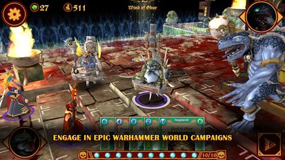 Скачать взломанную Warhammer: Arcane Magic (Взлом на монеты) на Андроид