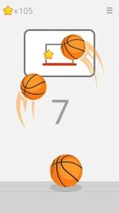 Взломанная Ketchapp Basketball (Взлом на монеты) на Андроид