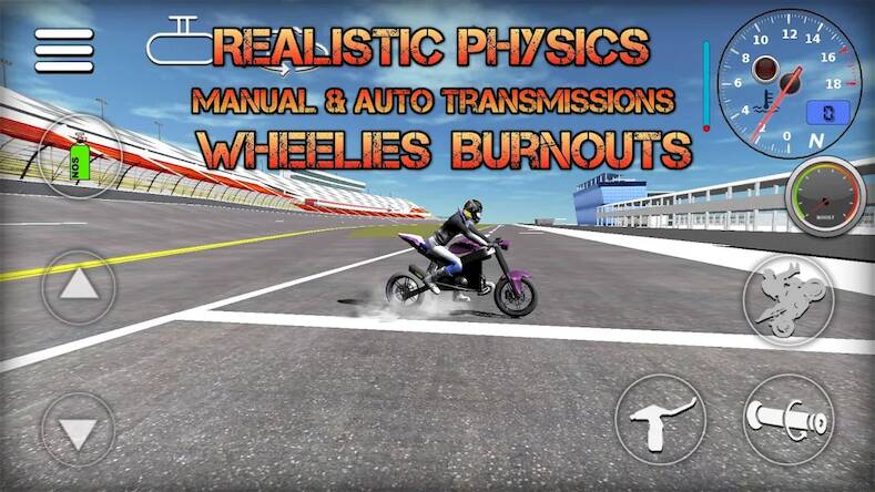  Wheelie King 2 - motorcycle 3D ( )  