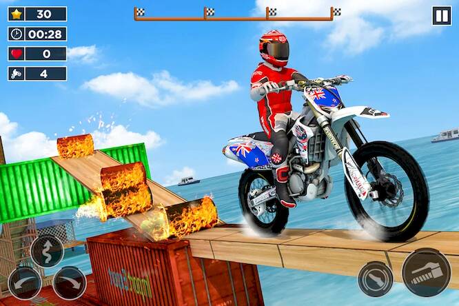  Bike Stunt Tricks Master 3d ( )  