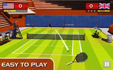 Взломанная игра Play Tennis (Взлом на монеты) на Андроид