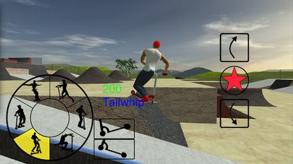 Взломанная Scooter Freestyle Extreme 3D (Мод все открыто) на Андроид