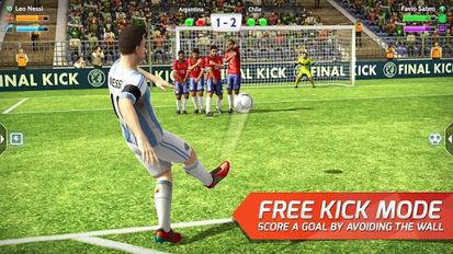 Взломанная игра Final kick: Online football (Взлом на монеты) на Андроид