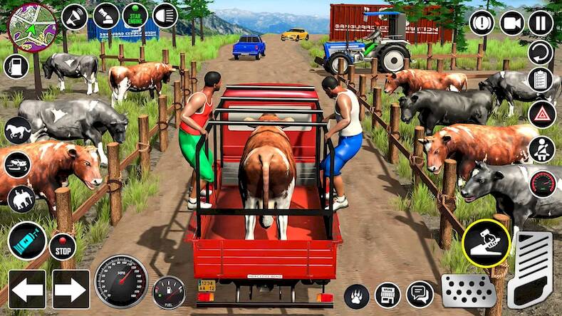  Transport Animals: Truck Games ( )  