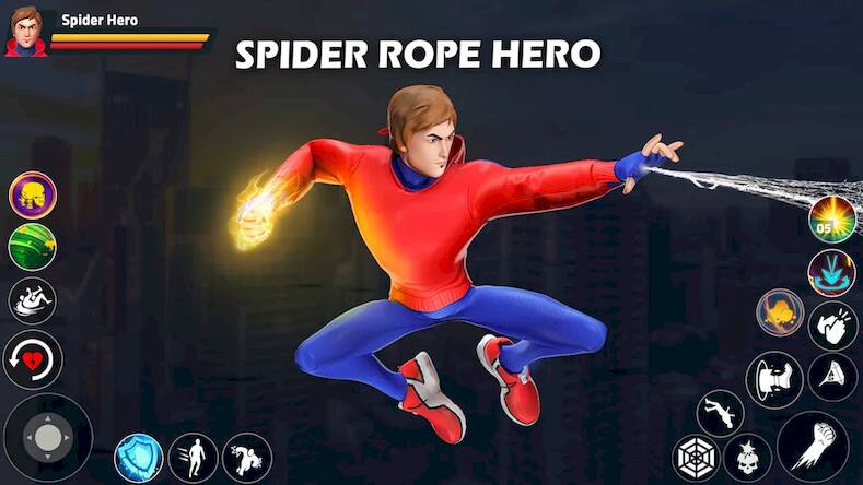  Spider Rope Hero: Gang War ( )  