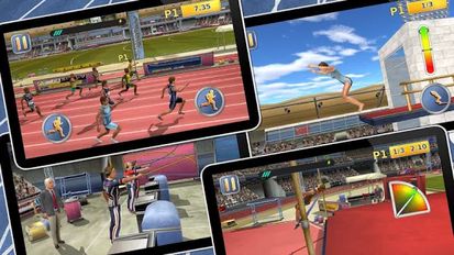 Взломанная игра Athletics2: Летние Виды Спорта (Мод все открыто) на Андроид