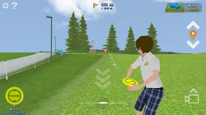Взломанная игра Disc Golf Game (Мод все открыто) на Андроид