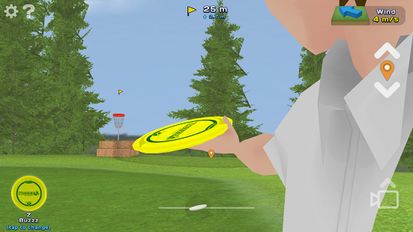 Взломанная игра Disc Golf Game (Мод все открыто) на Андроид