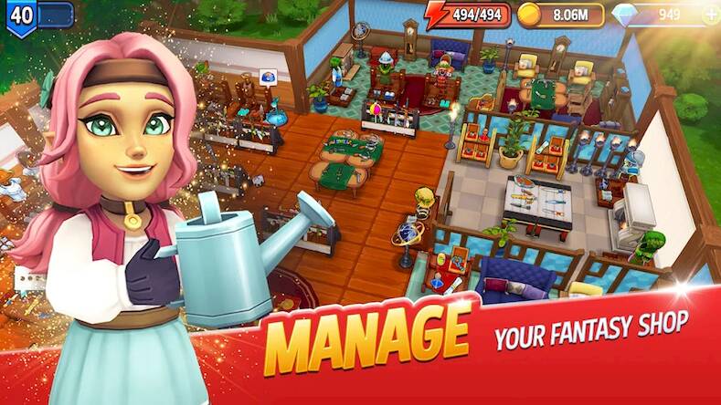  Shop Titans: RPG Idle Tycoon ( )  