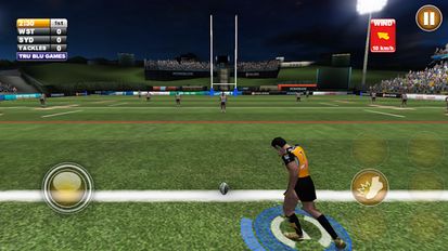 Взломанная игра Rugby League Live 2: Gold (Мод все открыто) на Андроид