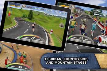 Взломанная игра Cycling 2013 (Full Version) (Взлом на монеты) на Андроид