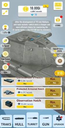  Idle Tanks 3D Model Builder ( )  
