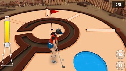 Скачать взломанную Mini Golf Game 3D (Мод все открыто) на Андроид