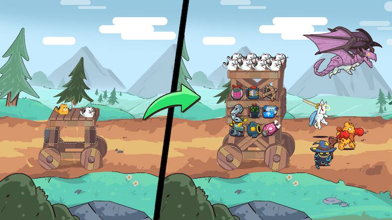  CatTower Idle TD: Battle Arena ( )  